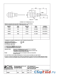 Datasheet 1904X020 manufacturer CML