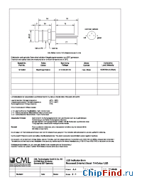 Datasheet 1913X004 manufacturer CML