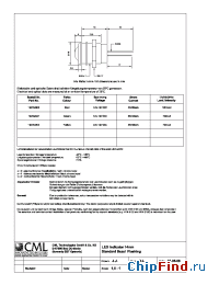 Datasheet 1922X000 manufacturer CML