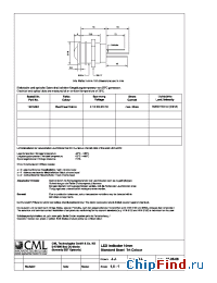 Datasheet 1924X004 manufacturer CML