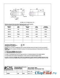Datasheet 1936X13X manufacturer CML