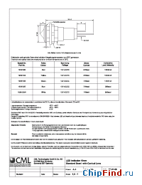 Datasheet 19391250 manufacturer CML