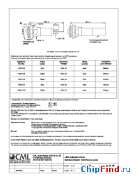 Datasheet 19401132 manufacturer CML
