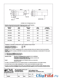 Datasheet 1940X13XM manufacturer CML