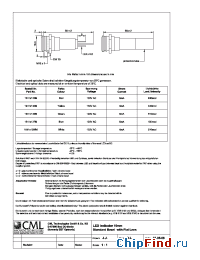 Datasheet 1941X130M manufacturer CML
