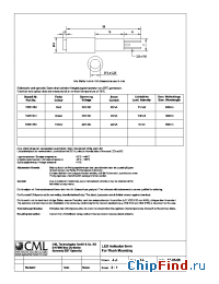 Datasheet 1959135X manufacturer CML
