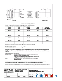 Datasheet 195E1130 manufacturer CML