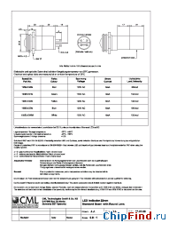 Datasheet 195EX132M manufacturer CML