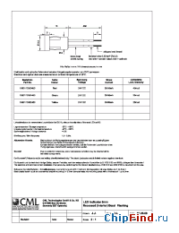 Datasheet 1980110350450 manufacturer CML