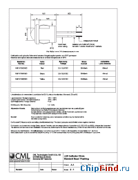 Datasheet 1981010050500 manufacturer CML