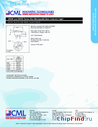 Datasheet 2620K1 manufacturer CML