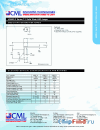 Datasheet 4300F1LC manufacturer CML