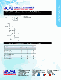 Datasheet 4304S manufacturer CML