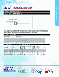 Datasheet 6039-004-304R manufacturer CML