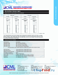 Datasheet 6063-001-534R manufacturer CML