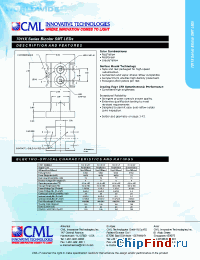Datasheet 7011X1 manufacturer CML