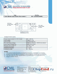 Datasheet OA-0012-8045C manufacturer CML