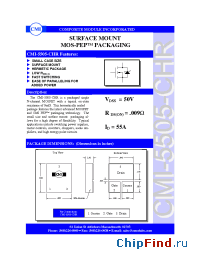 Datasheet CMI-5505-CHR manufacturer Composite Modules
