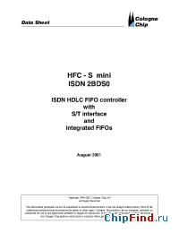 Datasheet HFC-SMINI manufacturer Cologne