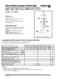 Datasheet AM102 manufacturer Comchip