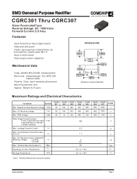 Datasheet CGRC306 manufacturer Comchip