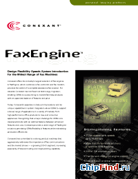 Datasheet CX06835 manufacturer Conexant