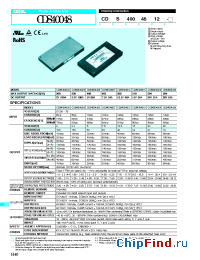 Datasheet AD480-24 manufacturer COSEL