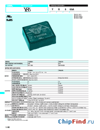 Datasheet R25A-5 manufacturer COSEL