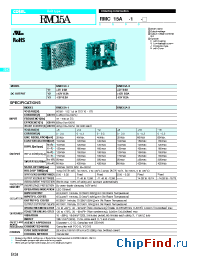 Datasheet R50A-24 manufacturer COSEL