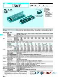 Datasheet SFS1524805 manufacturer COSEL
