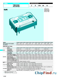 Datasheet ZTS1R50512 manufacturer COSEL