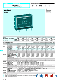 Datasheet ZUW1R50512 manufacturer COSEL