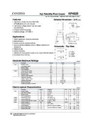 Datasheet KP4020 manufacturer COSMO