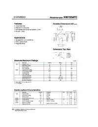 Datasheet KW1S54FC manufacturer COSMO