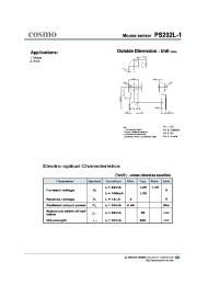 Datasheet PS202L-1 manufacturer COSMO