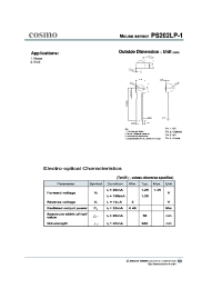 Datasheet PS202LP-1 manufacturer COSMO