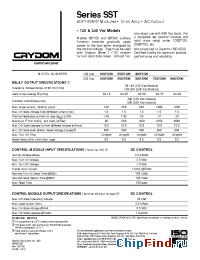 Datasheet 40SST120 manufacturer Crydom