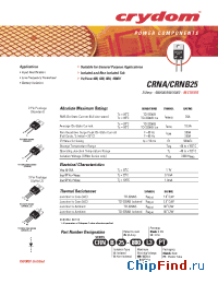 Datasheet CYNA16-400 manufacturer Crydom
