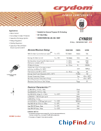 Datasheet CYNB55-800 manufacturer Crydom