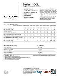 Datasheet D1D40L manufacturer Crydom