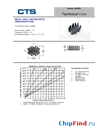 Datasheet LB66B1-67U manufacturer CTS