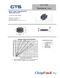 Datasheet LB66B2-67U manufacturer CTS