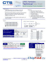 Datasheet RT1250B6 manufacturer CTS