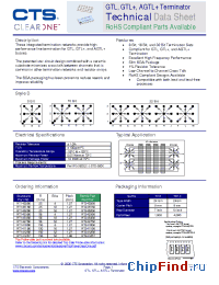 Datasheet RT1452B6 manufacturer CTS