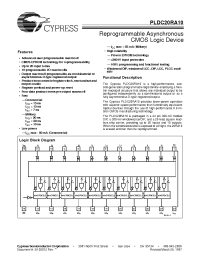 Datasheet 5962-9055502LX manufacturer Cypress