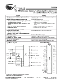 Datasheet CY2220-1 manufacturer Cypress