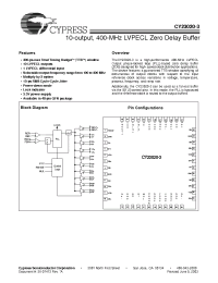 Datasheet CY23020LFI-3T manufacturer Cypress