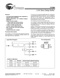 Datasheet CY2304SI-1 manufacturer Cypress