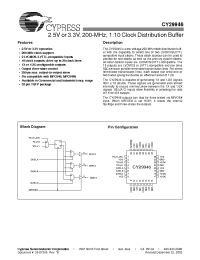 Datasheet CY29946AC manufacturer Cypress