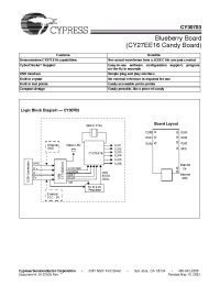 Datasheet CY30703 manufacturer Cypress